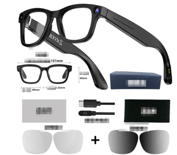 AI Camera Smart Glasses